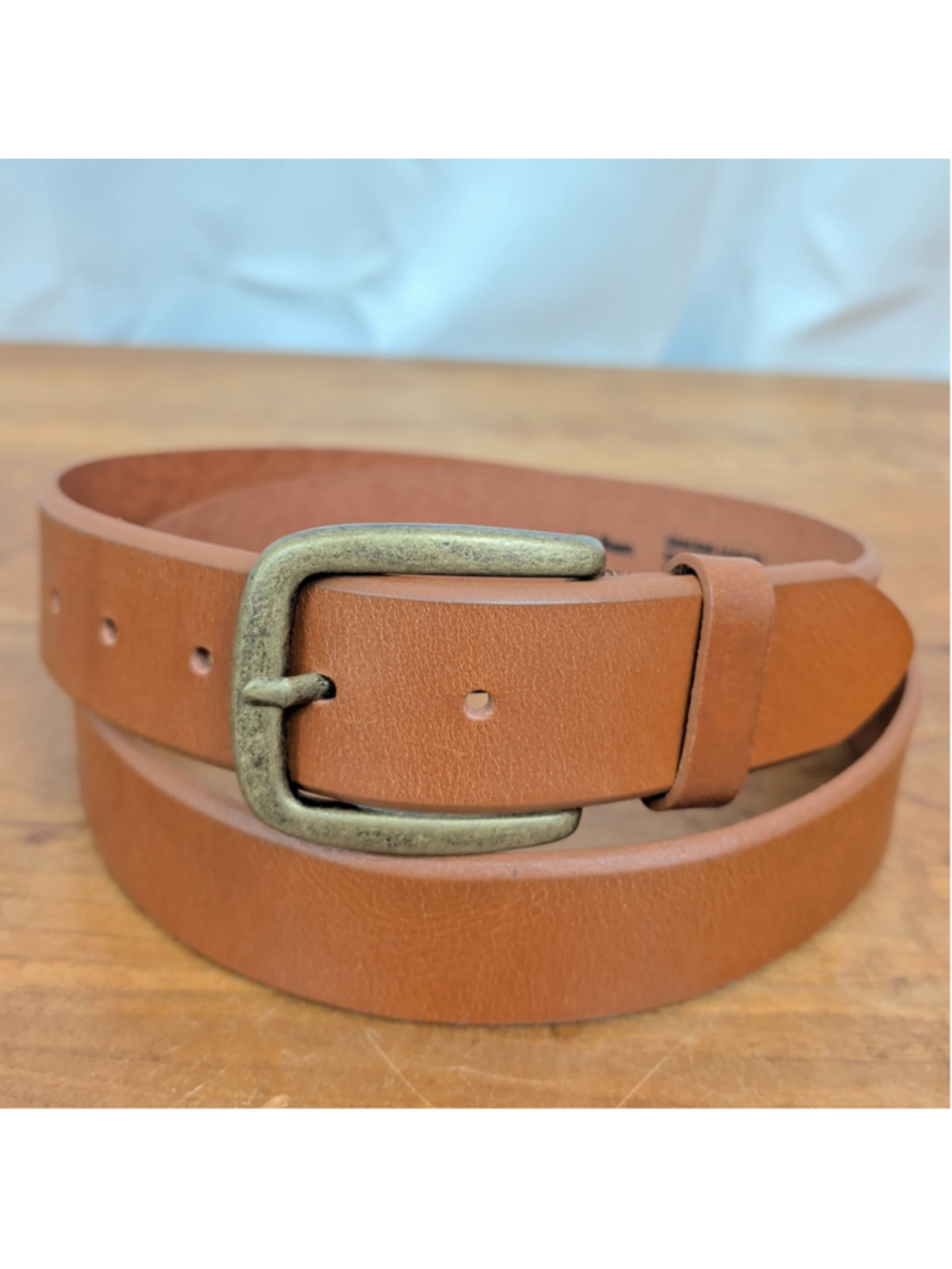 LL Bean UK Made 1912 Leather Belt Size 40